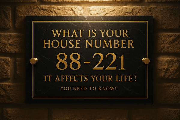House Number ! Does it mean anything ?
