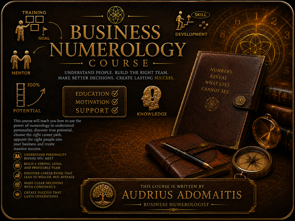 Business Numerology Course